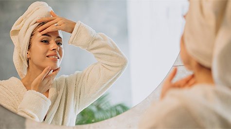 Bőrápolási rutin az arcbőr javítására