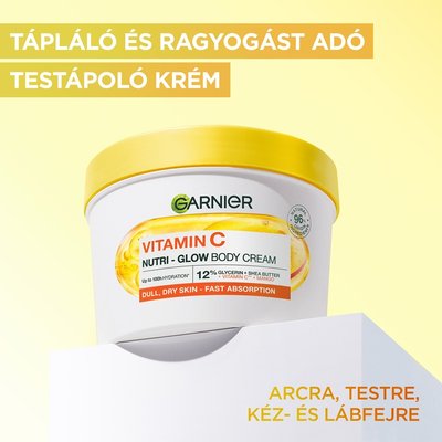Garnier Body Food Glow Cream Mangó + C-vitamin - 5