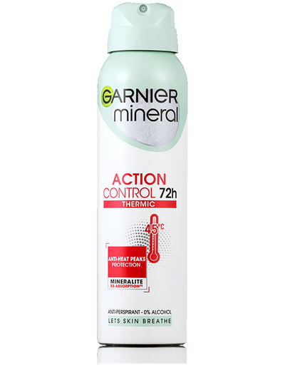 GARNIER MINERAL ACTION CONTROL THERMIC akár 72 órás izzadásgátló spray