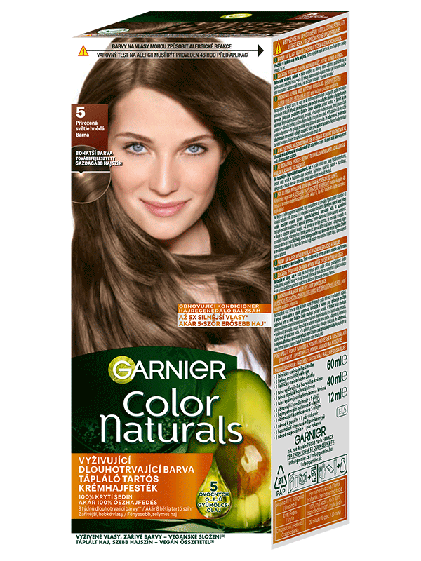 Color Naturals Tartós hajfesték 5 Barna