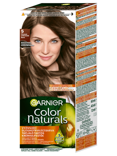 Color Naturals Tartós hajfesték 5 Barna