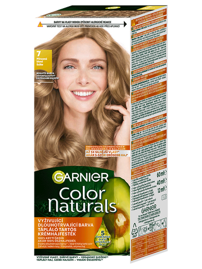 Color Naturals Tartós hajfesték 7 Szőke