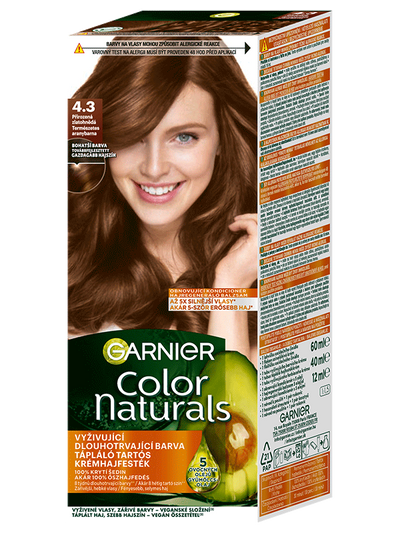 Color Naturals Tartós hajfesték 4.3 Természetes aranybarna