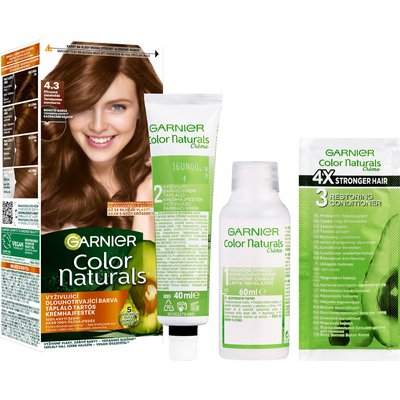 Color Naturals Tartós hajfesték 4.3 Természetes aranybarna - 2