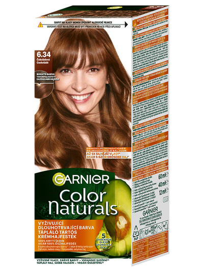 Color Naturals Tartós hajfesték 6.34 Csokoládé