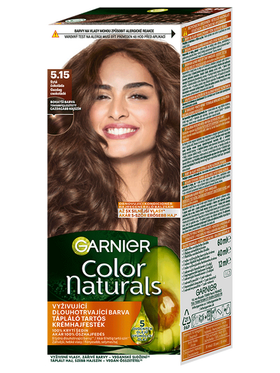 Color Naturals Tartós hajfesték 5.15 Gazdag csokoládé