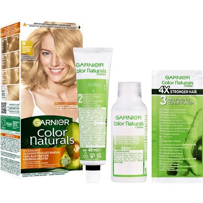 Color Naturals Tartós hajfesték 9 Természetes extra világos szőke box