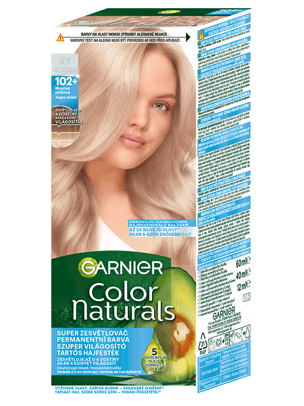 Color Naturals 102+ Jeges ezüst