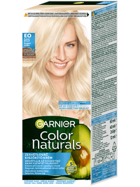 Color Naturals tartós hajfesték - E0 Super szőke