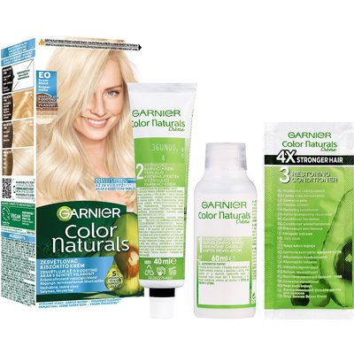 Color Naturals tartós hajfesték - E0 Super szőke - 2