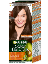 Color Naturals tartós hajfesték - 4 Természetes barna