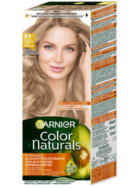 Color Naturals tartós hajfesték - 8.1 Világos platinaszőke