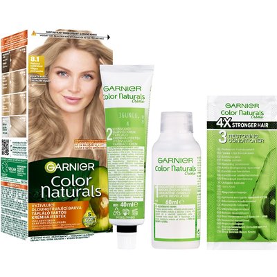 Color Naturals tartós hajfesték - 8.1 Világos platinaszőke - 2