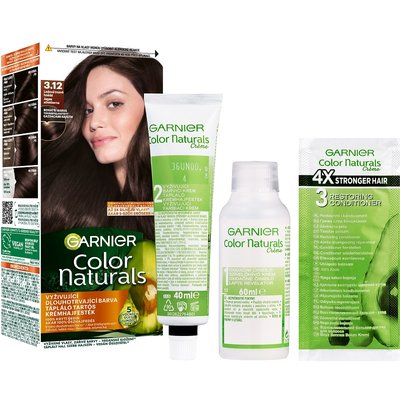 Color Naturals tartós hajfesték - 3.12 Jeges sötétbarna - 2
