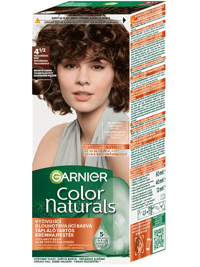 Garnier Color Naturals 4 1/2 Sötét mogyoróbarna