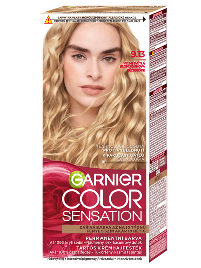 Color Sensation tartós hajfesték - 9.13 Bézsszőke
