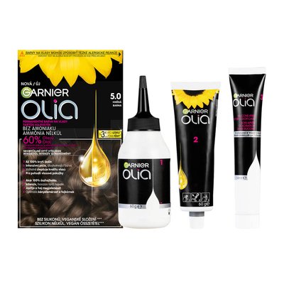 Olia tartós hajfesték - 5.0 Barna