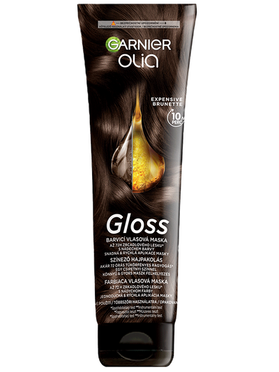 Garnier Olia Gloss - Színező hajpakolás Expensive Brunette