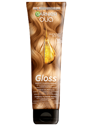 Garnier Olia Gloss - Színező hajpakolás Old Money Blonde