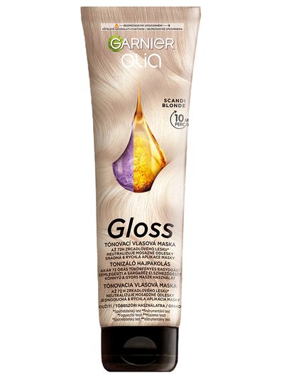 Garnier Olia Gloss - Színező hajpakolás Scandi Blonde