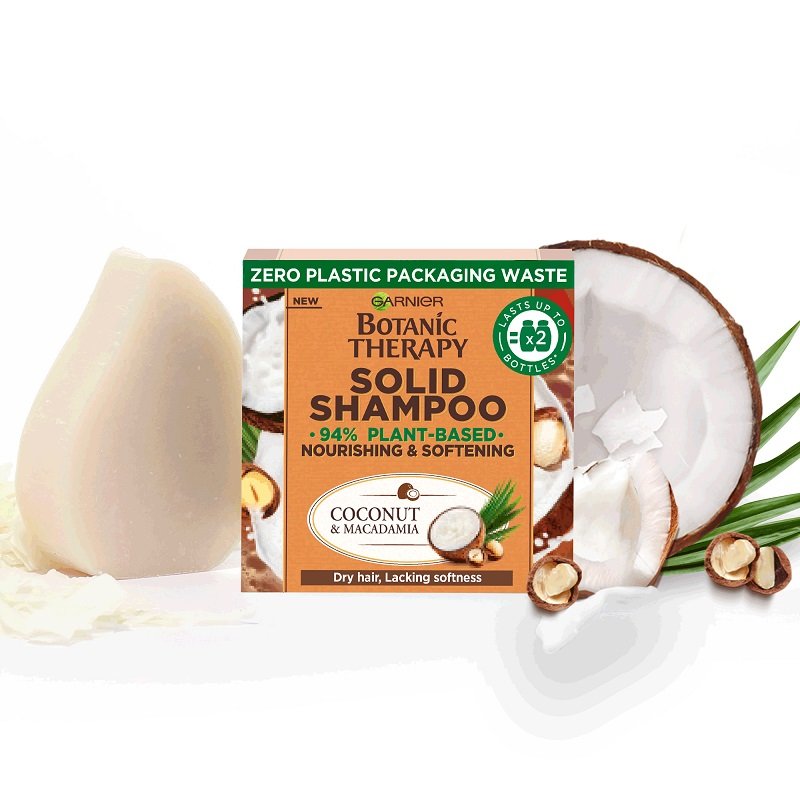 Botanic Therapy szilárd sampon Coconut & Macadamia