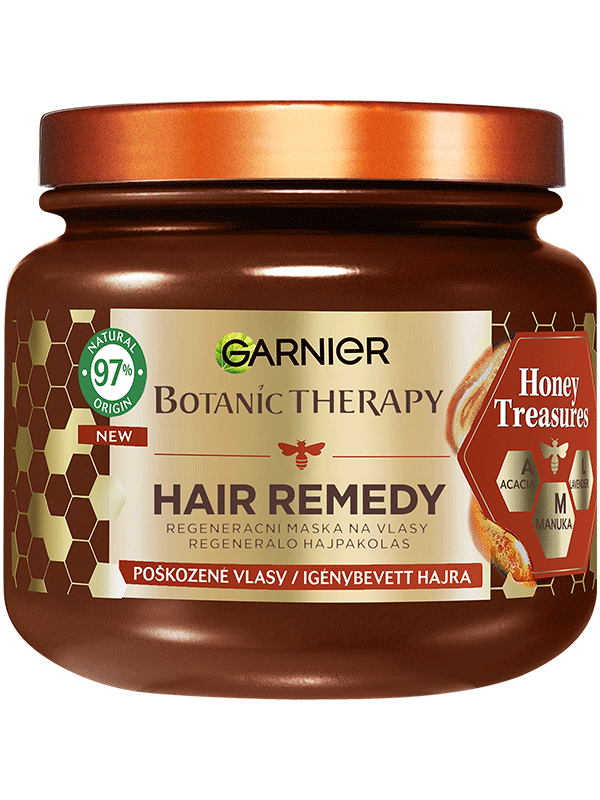 Botanic Therapy Hair Remedy Honey Treasure Regeneráló hajpakolás
