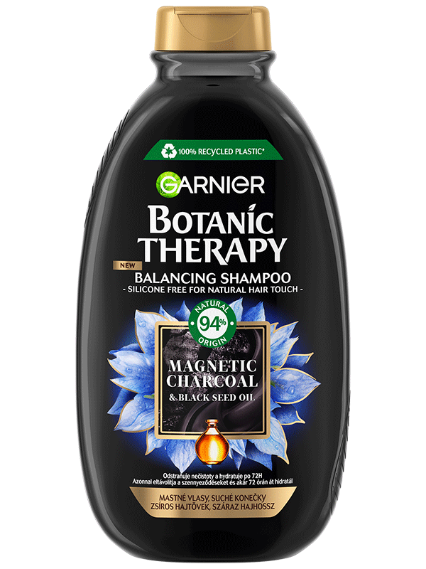 Botanic Therapy Magnetic Charcoal Kiegyensúlyozó sampon