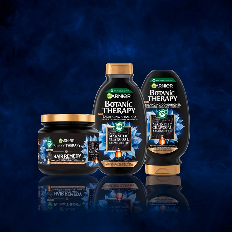 Botanic Therapy Magnetic Charcoal Kiegyensúlyozó sampon - 7
