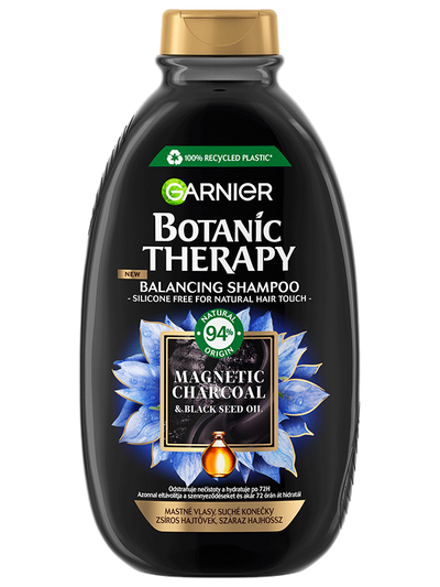 Botanic Therapy Magnetic Charcoal Kiegyensúlyozó sampon