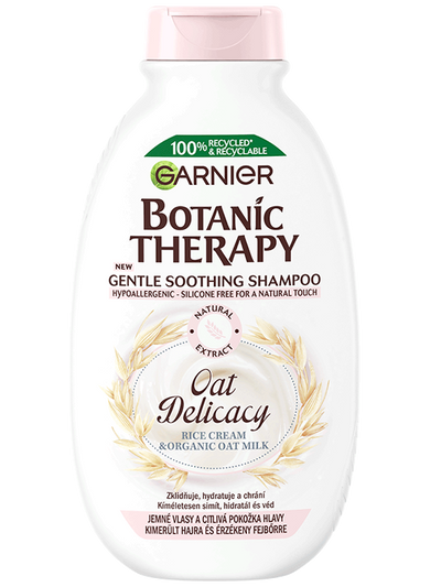Botanic Therapy Oat Delicacy Kíméletesen nyugtató Sampon 400 ml