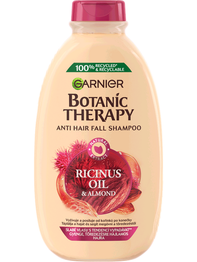 Ricinus Oil & Almond Erősítő sampon