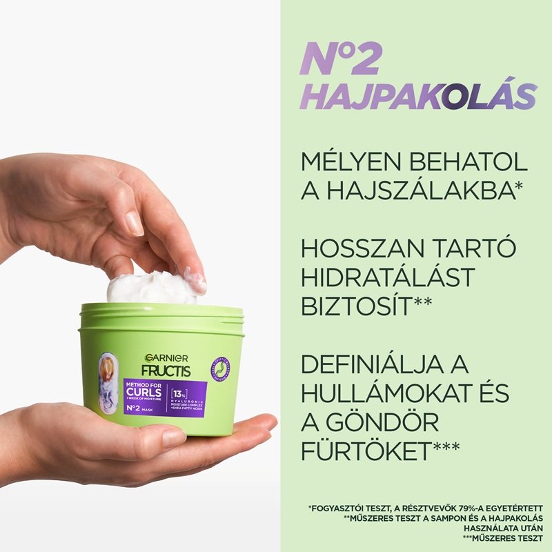 Garnier Fructis Curls Method hajpakolás - 2