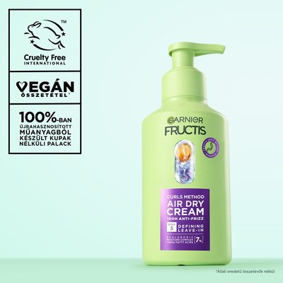 Fructis Curls Method nem kiöblítendő, hidratáló krém - 8