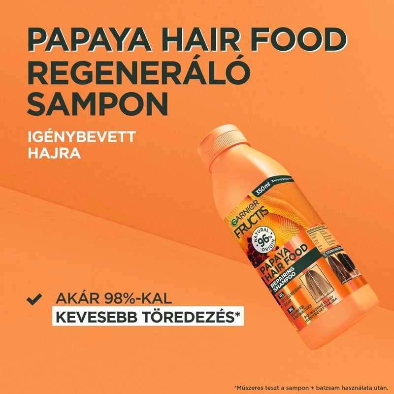 Garnier Fructis Hair Food Papaya Sampon - 3