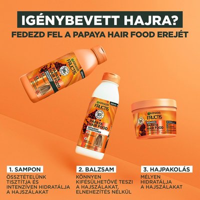 Garnier Fructis Hair Food Papaya Sampon - 6