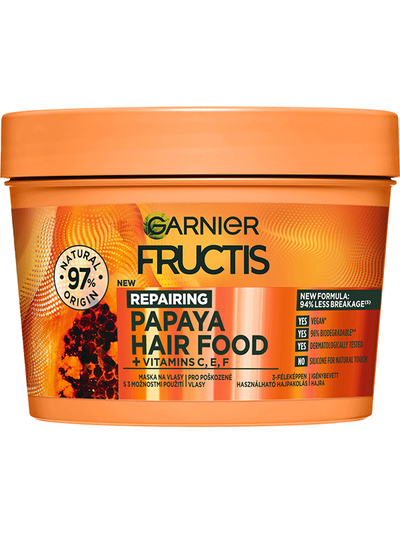 Garnier Fructis Hair Food Papaya hajpakolás