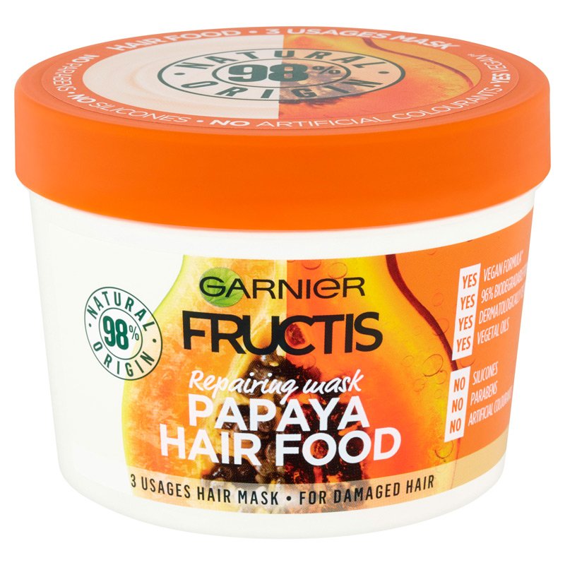 Hair Food Papaya 3-féleképpen használható hajpakolás - 2