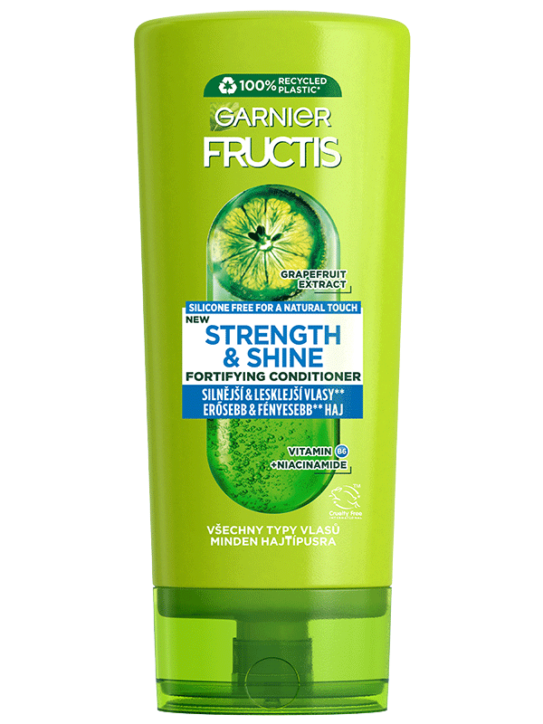 Fructis Strength & Shine Hajerősítő balzsam mindenféle gyenge és fakó hajra