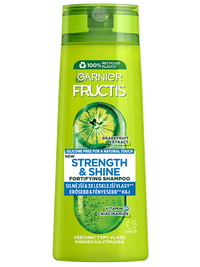 Fructis Strength & Shine hajerősítő sampon mindenféle gyenge és fakó hajra 400 ml