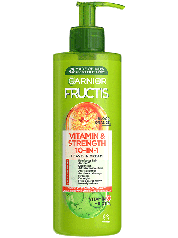 Fructis Vitamin & Strength 10in1 Nem Kiöblítendő Hajápoló Krém