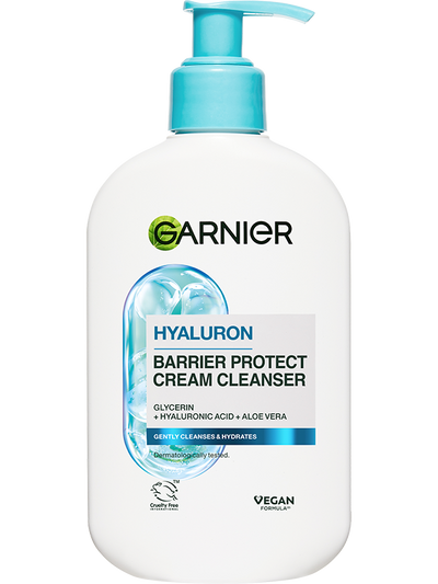 Skin Naturals bőrnyugtató tisztító krém hialuronsav aloe