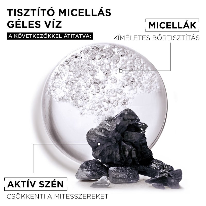 Pure Active micellás víz aktív szénnel - 4