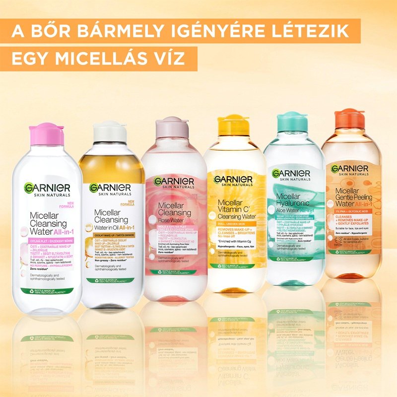 Skin Naturals Kétfázisú Micellás Víz All In 1 - 8
