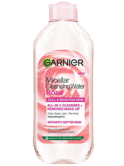Skin Naturals micellás víz rose, 400 ml