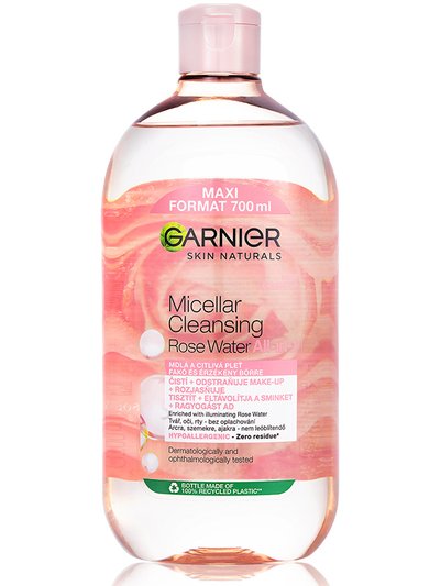 Skin Naturals micellás víz rose, 700 ml