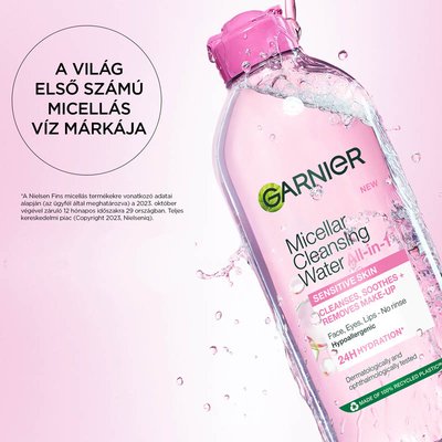 GARNIER MICELLÁS VÍZ ALL-IN-1 arctisztító 400 ml - 5