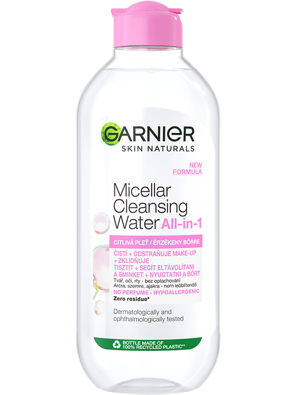 GARNIER MICELLÁS VÍZ ALL-IN-1 arctisztító 400 ml