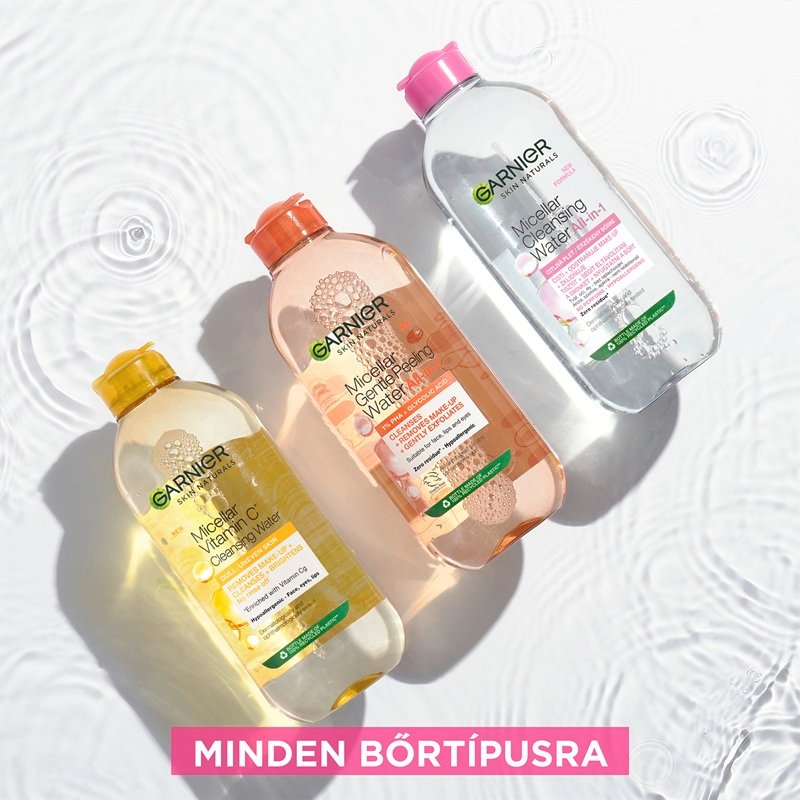 GARNIER MICELLÁS VÍZ ALL-IN-1 arctisztító 400 ml - 4