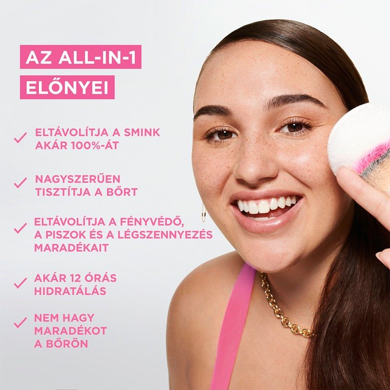 GARNIER MICELLÁS VÍZ ALL-IN-1 arctisztító - 10