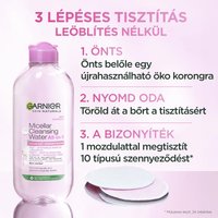 GARNIER MICELLÁS VÍZ ALL-IN-1 arctisztító - 3